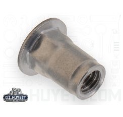 AVK Threaded Insert Hex AH #8-32 x 80 Stainless Open End