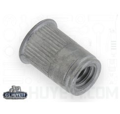 AVK Threaded Insert Knurled AK 1/4-20 x 165 Alum Open End