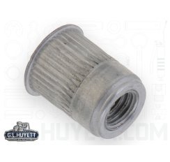 AVK Threaded Insert Knurled AK M8-1.25 x 3.8 Alum Open End