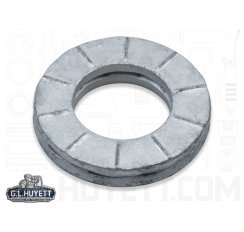 Disc-Lock Washer Glued Pair 10MM, 3/8" CS