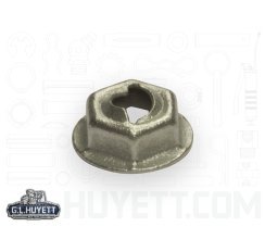 Lock-Nut Hex Stud Size 3/16, 3/8 Drive Zinc Mechanical Min