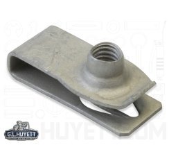 U-Nut TpBrl ScrSz M6x1 Pnl M0.8-4.0 ZP.A
