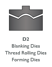 Tool Steel - D2 High-Chrome Air-Hardened Steel