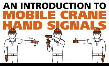 Rigging Introduction to Crane Hand Signals