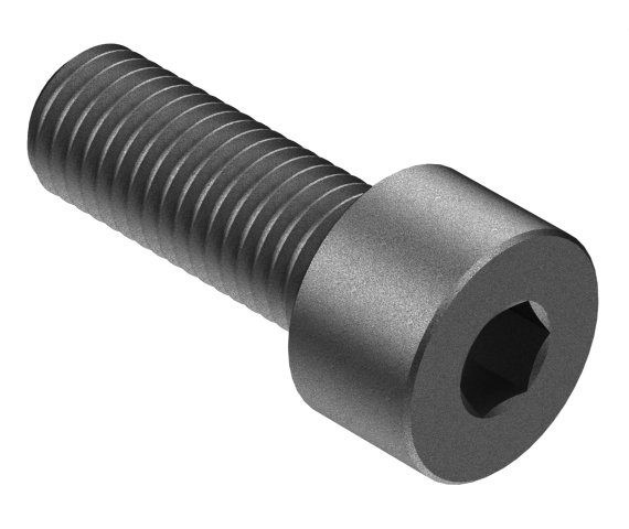 Viti A Testa Cilindrica Con Esagono Incassato, 8-32 X 5/8, Ossido Nero - Confezione Da 100 Pezzi - Kerr Lakeside