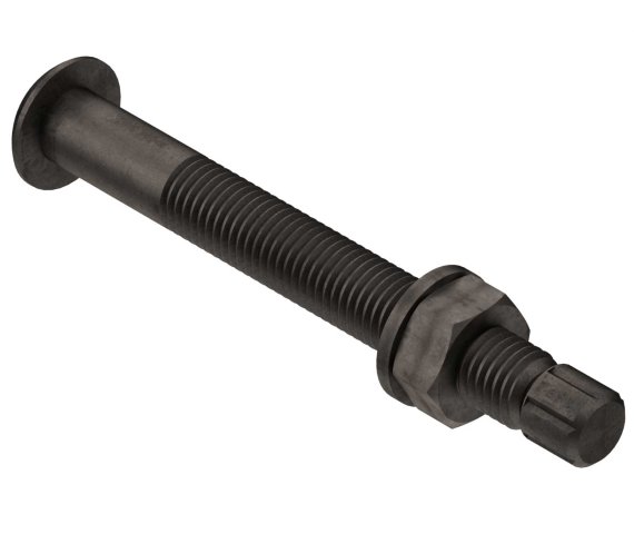 Round Tension Control Bolts 5/8-11 x 1-3/4 in A325 Steel