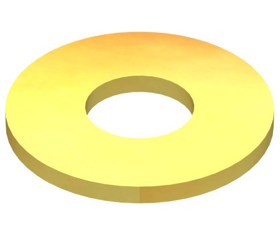 SAE Flat Washers 9/16 x 1-5/32 in Hard Steel ZY6