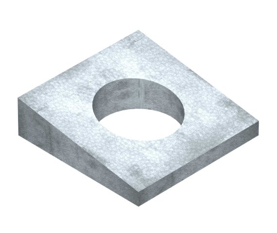 thumbnail image 2 of PATIKIL Beveled Square Washers, Carbon Steel Spacer For Bolt 2 of 14
