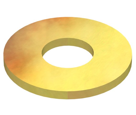 USS Flat Washers 1-1/4 x 3 in Hard Steel ZY6