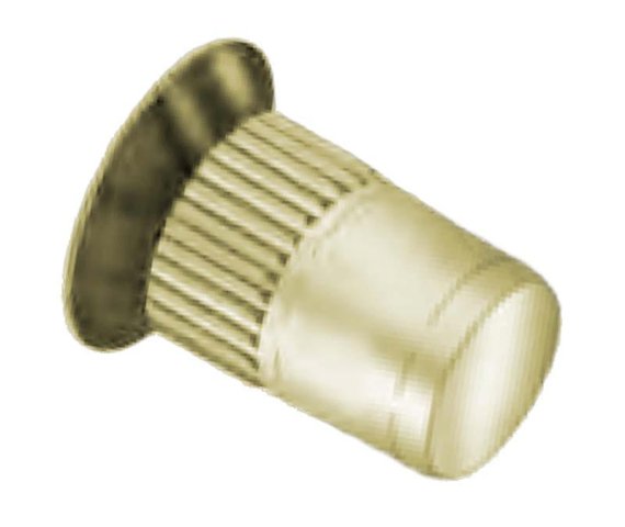 H€NP $E3D AVK Threaded Insert Knurled AL 1/2-20 x 350 ZY Triv CE SH