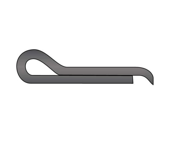 Cotter Pin Hammerlock 5/16 x 1-3/4 Carbon Steel