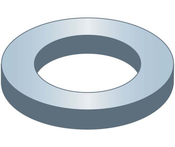 smallfield 2000ミリ3点 Machine Bushing Narrow Rim 3 x 2 x 18g ZC 25pk