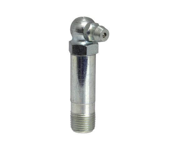 アイドル L&T Grease Fitting 1/8-27 PTF 90D Extra Long ZC Triv