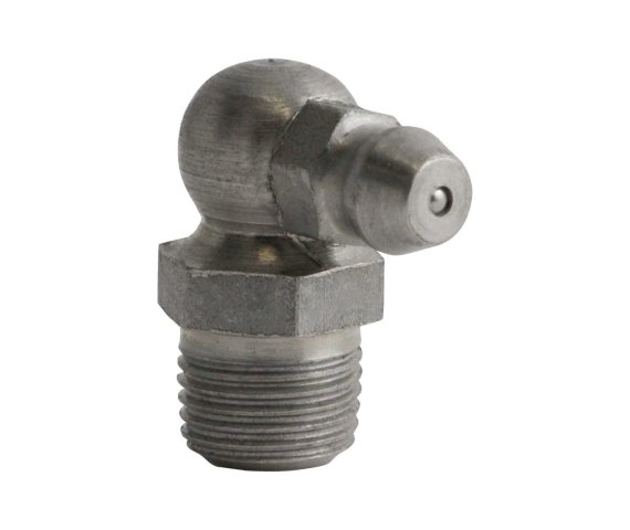 Grease Fitting Zerk 1/8-27 PTF 90D Stainless PV