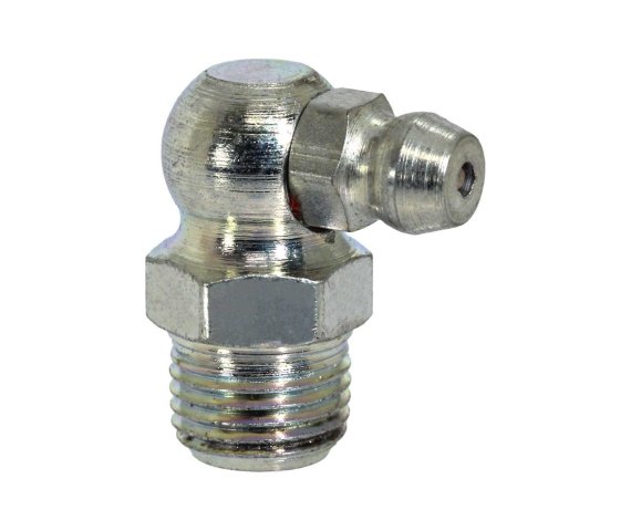 Grease Fitting Zerk 1/8-27 PTF 90D Steel ZC Triv