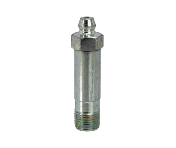 Grease Fitting Zerk 1/8-27 PTF 1.28 Shank Super Long ZC Triv
