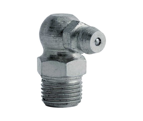 Lincoln Grease Fitting Zerk 90 1/8-27 PTF Steel ZC
