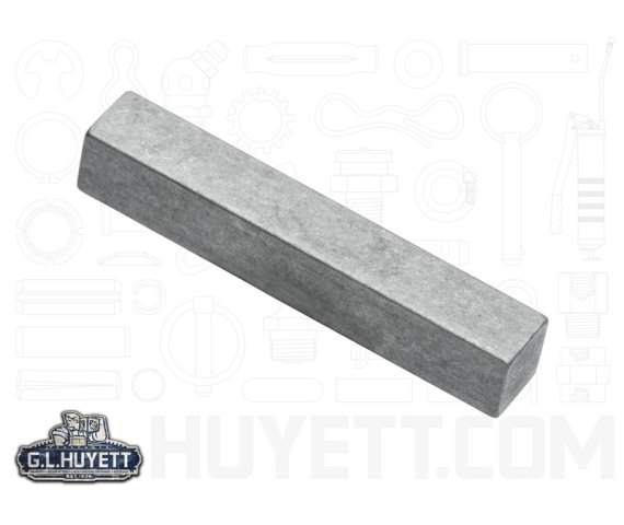Machine Key 3/16 x 3/16 x .985 Form B SS300 PL UN