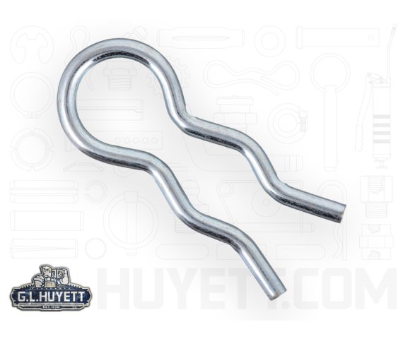 Hitch Hairpin Cotter Clip .177 x 2-3/4 MB Spring Wire ZC