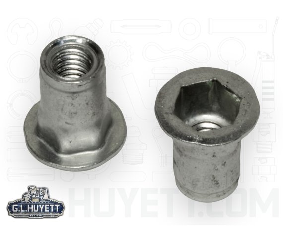 AVK Threaded Insert Hex AH M6-1 x 4.2 ZC Triv Open End