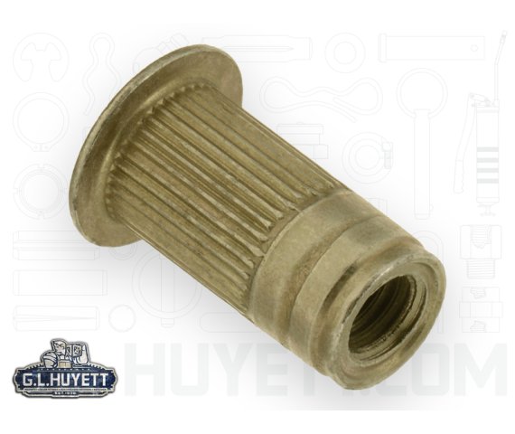 AVK Threaded Insert Knurled AL #10-32 x 225 ZY Triv OE