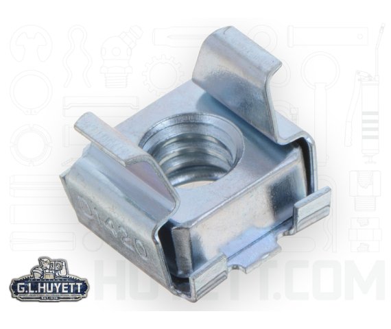 Cage Nut Screw Size 1/4-20 Panel .125-.156 ZE15