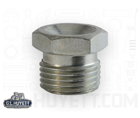 Grease Fitting Flush 1/2-14NPTF CS Z3