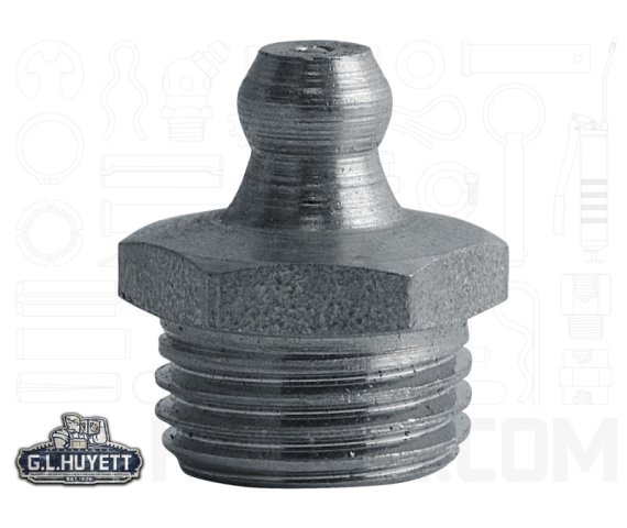Grease Fitting Zerk 1/4-19 BSPT Steel ZC Triv