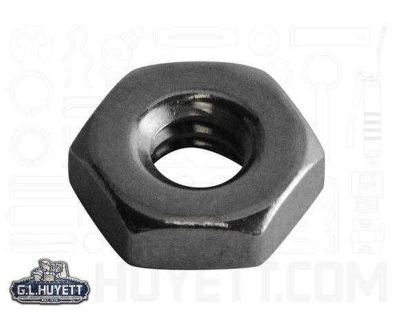 Hex Nut 1/4-28 Stainless Steel