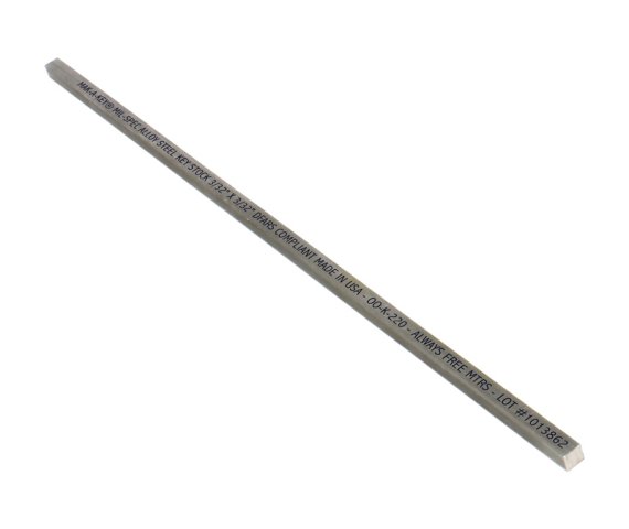 MAK-A-KEY Key Stock 3/32 x 3/32 x 1 ft AL PL OV MS