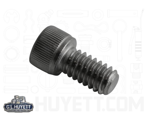 50 Pack #8-32 X 1/4" Black Oxide Alloy Steel Hex Socket Head Cap Screws