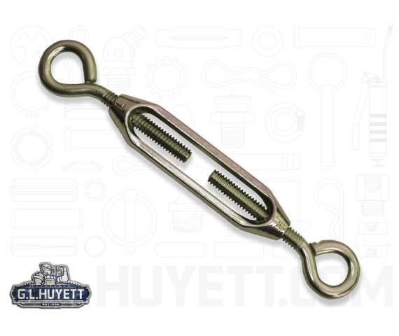 Turnbuckle, Eye X Eye, 7/32 Die Cast, Malleable