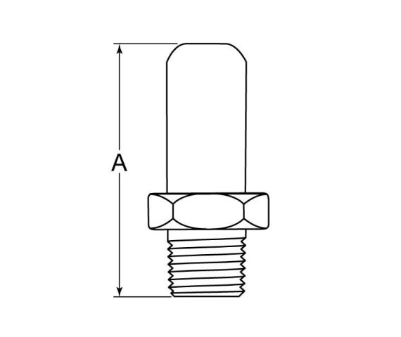 Bulk Loader Fitting 1/8-27NPT CS ZC