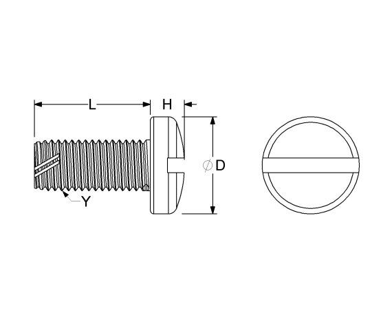 700626 / PN / M2x6 Titan Rundkopf Innensechskantschraube ( 10 Stück ) | SCHRAUBEN