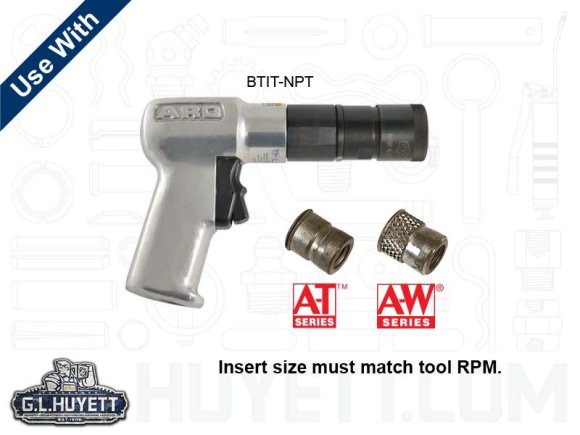 Thread Adapt Kit 3/8-16 for NPT Tool