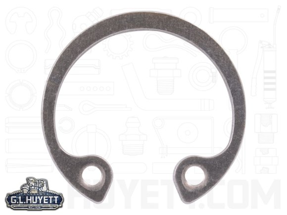 Housing Retaining Ring Bowed Internal 1/2 Stainless Steel