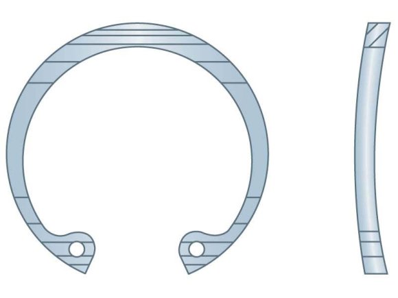 DIN 471 - Retaining rings for shafts