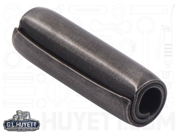 Coiled Spring Pin 5/16 x 1 SD Carbon Steel Oiled