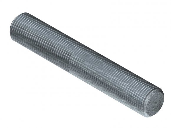 Threaded Rods 3/4-10 x 120 in A36 SteelHDG