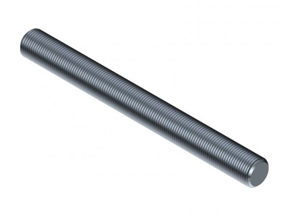 Threaded Rods Tc4 Threaded Rods 1/4-20 x 36 in A307 A SteelZC