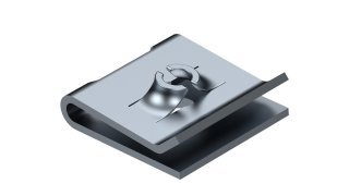 U-Nut Screw Size 3/8-16 Panel 2.290-3.560 ZE15
