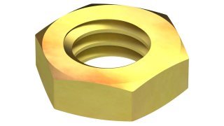 Jam Hex Nuts 1-8 x 35/64 in A563 A Steel ZC3