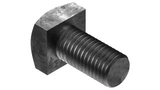 Square Head Bolts 5/16-18 x 1-1/4 in A307 A Steel