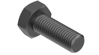 Structural Hex Bolts 1 1/4-7 x 3 in F3125 A325 Steel