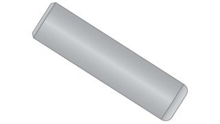 DIN 7 Zylinderstift ungehärtet, Stahl 6H8X55