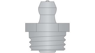 Grease Fitting Zerk M12x1.5 Taper Thread 90D Steel Z3