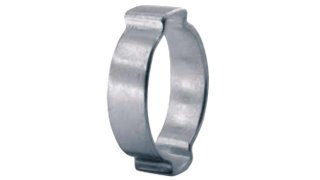 Oetiker 15100014 Stainless Steel Double Ear Hose Clamps - ID 22.5-27mm, Pack Of 25