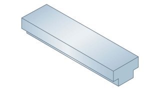 Step Square Key MAK-A-KEY Step Key Stock 1/4 x 5/16 x 1 Ft Type 2 ZC