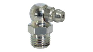 ノブ Lincoln Grease Fitting Zerk 90 1/8-27 PTF Steel ZC