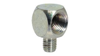 Adapter 1/4-28SAE-LTx1/8-27NPTF 90D CSZ3